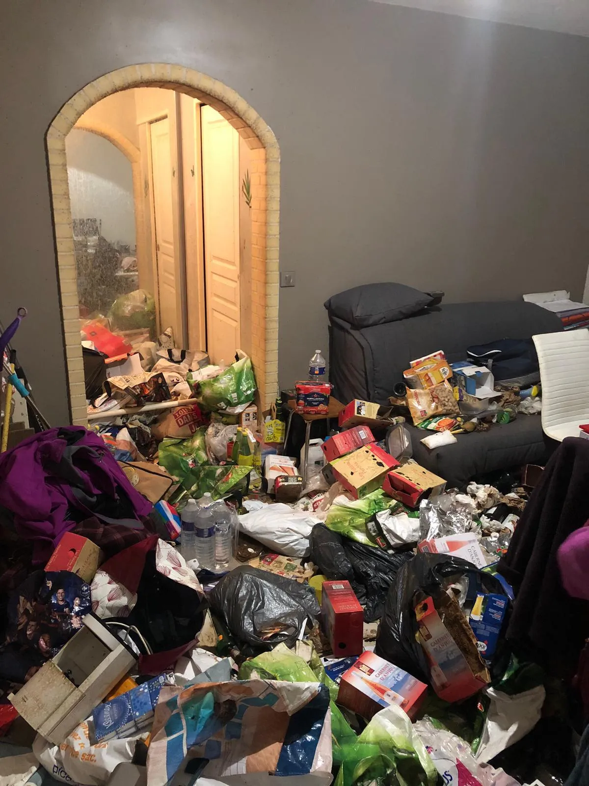 Nettoyage après syndrome de Diogène